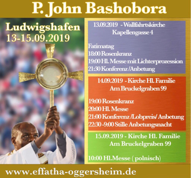 Fatimatag Oggersheim 13.09.2019
